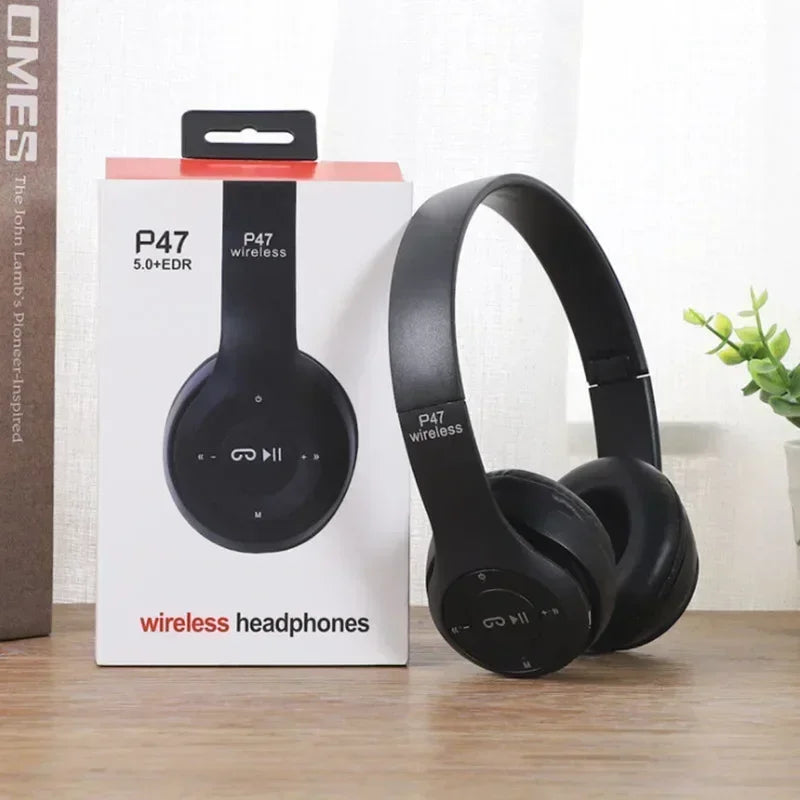Multifunctional Bluetooth 5.0 Portable Foldable Headmounted Wireless Headset For Bluetooth connection TF Card Wired Connection