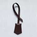 Custom Initials Fashion Women Travel Luggage Tag Genuine Leather Bag Charm Pendant Accessories Vegetable Leather Hang Tag Label