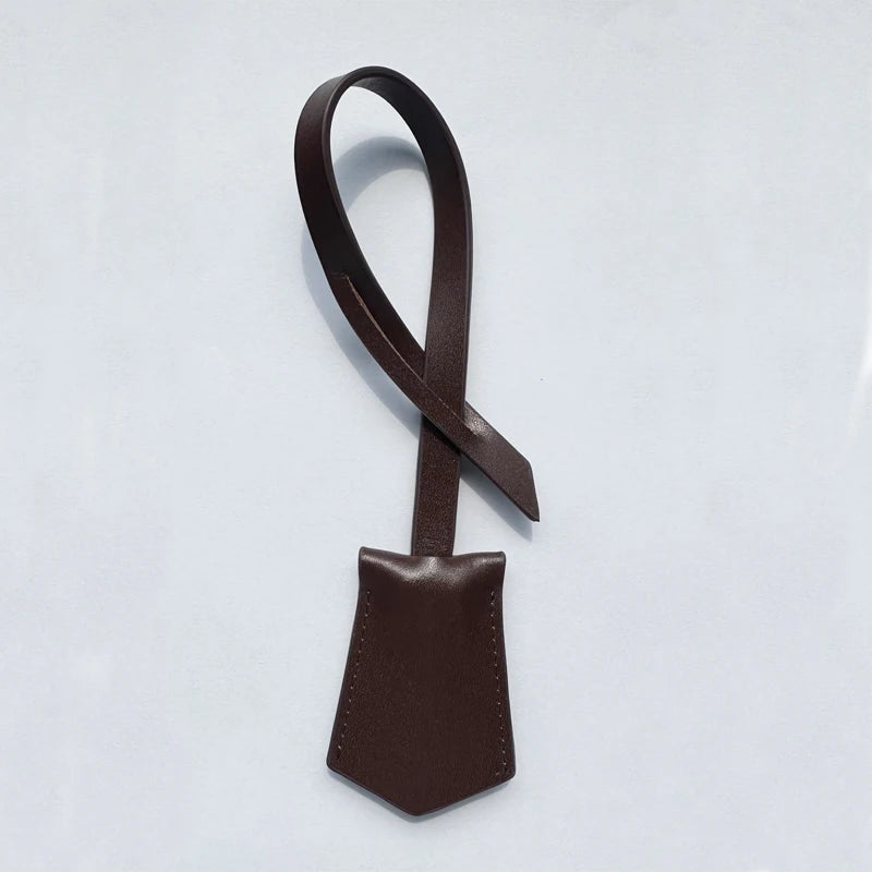 Custom Initials Fashion Women Travel Luggage Tag Genuine Leather Bag Charm Pendant Accessories Vegetable Leather Hang Tag Label