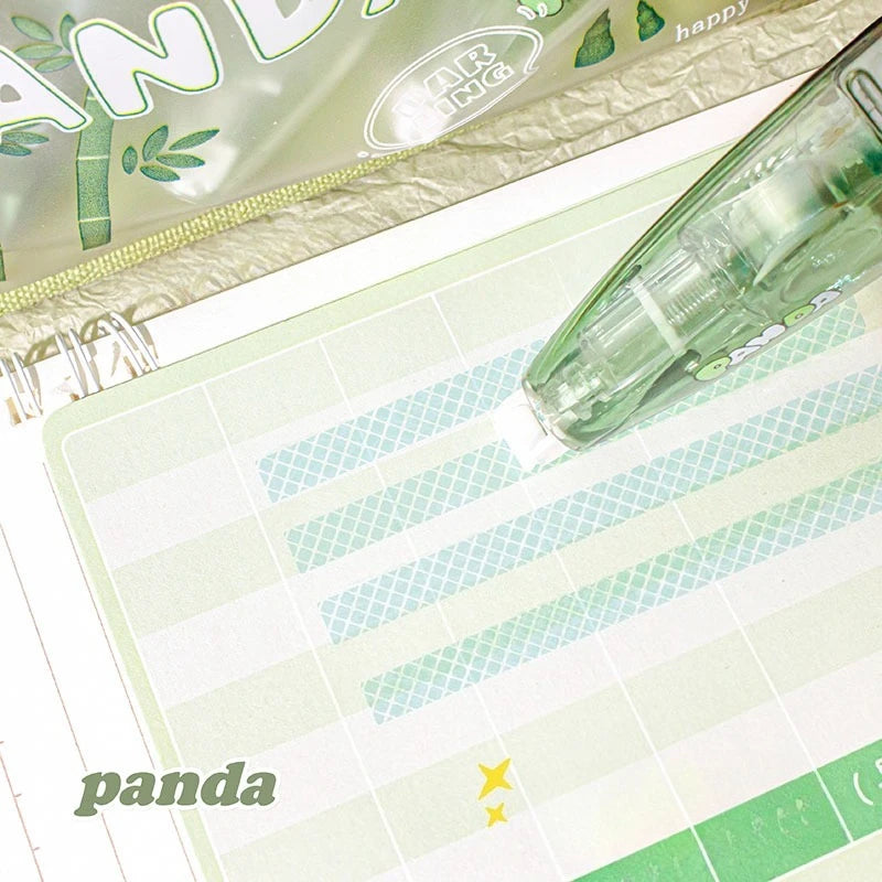 4Pcs/Set Cute Capybara/Panda Press-On Dot Glue Double-Sided Adhesive Tape Novel For Scrapbooking, Crafts, Handmade Office Statio