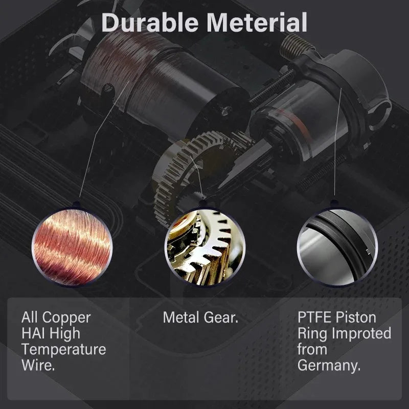 Original 70mai Portable Air Compressor Tire Inflator Air Pump for Car Tires DC 12V Tire Pump Preset tire pressure For Bike Ball