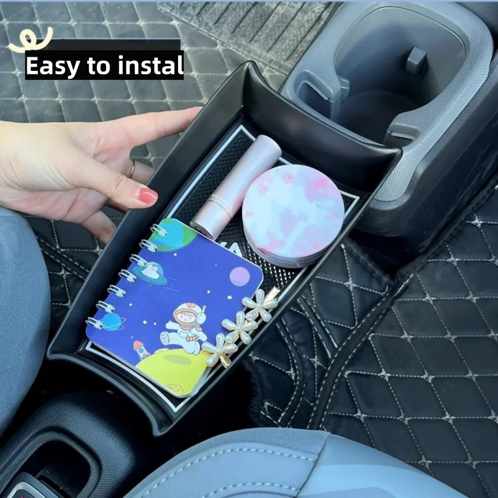 For Leapmotor T03 2024 2025 Central Control Storage Central Channel Storage Box Car Tray To Organize Interior Accessories