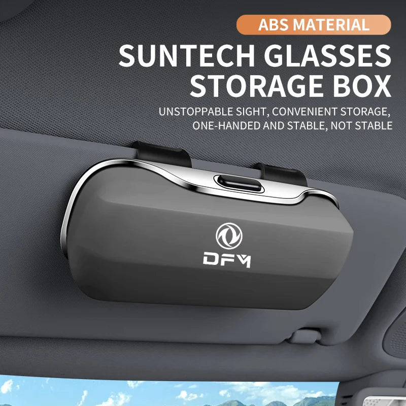 DFM Dongfeng DFSK Glory 580 F507 S30 H30 AX7 Ax3 k01 Ax5 Accessories Car Visor Sunglasses Glasses Case Glasses Holder Clip Box