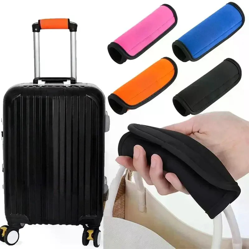 Comfortable Neoprene Luggage Handle Wrap Grip New Luggage Suitcase Bag Handle Identifier Stroller Grip Protective Cover Bag Part