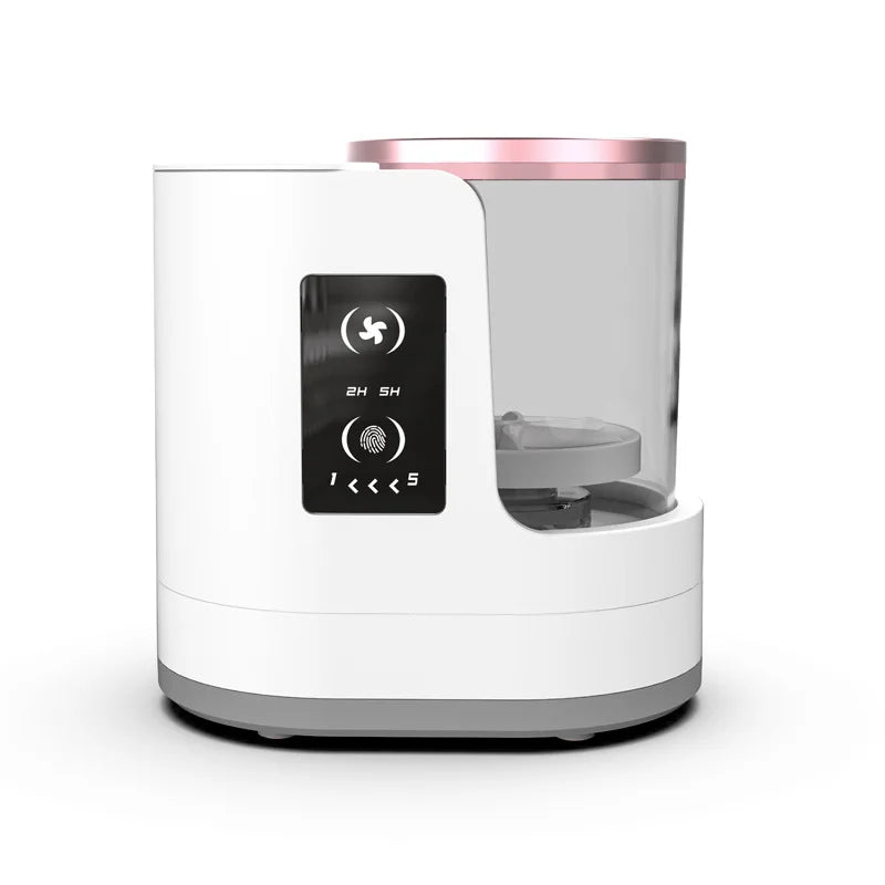 Automatic Rotating Makeup Brush Cleaner Machine Fast Drying Electric  Rubber Collar Cosmetic Clean Tools