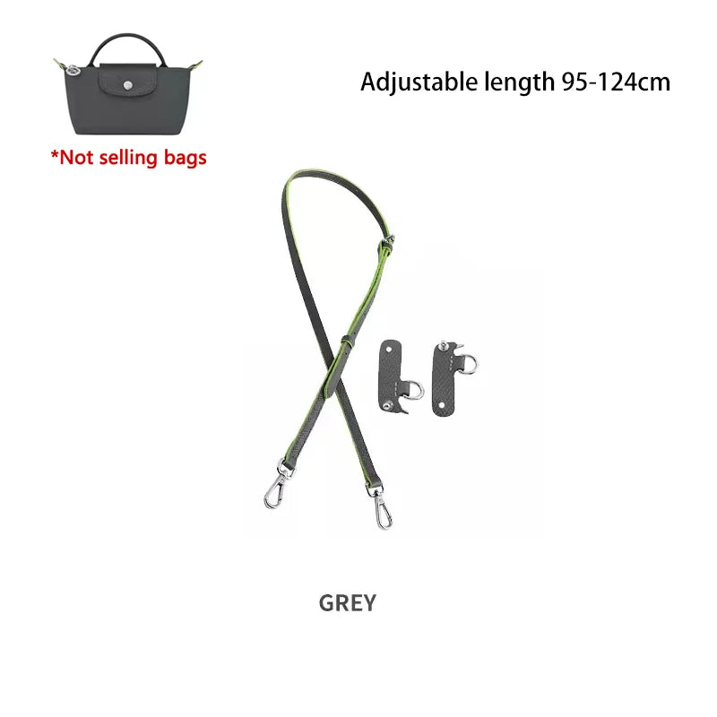 Mini Bags Leather Shoulder Strap Fit For Longchamp Mini Pouch Adjustable Crossbody Small Bag Accessories