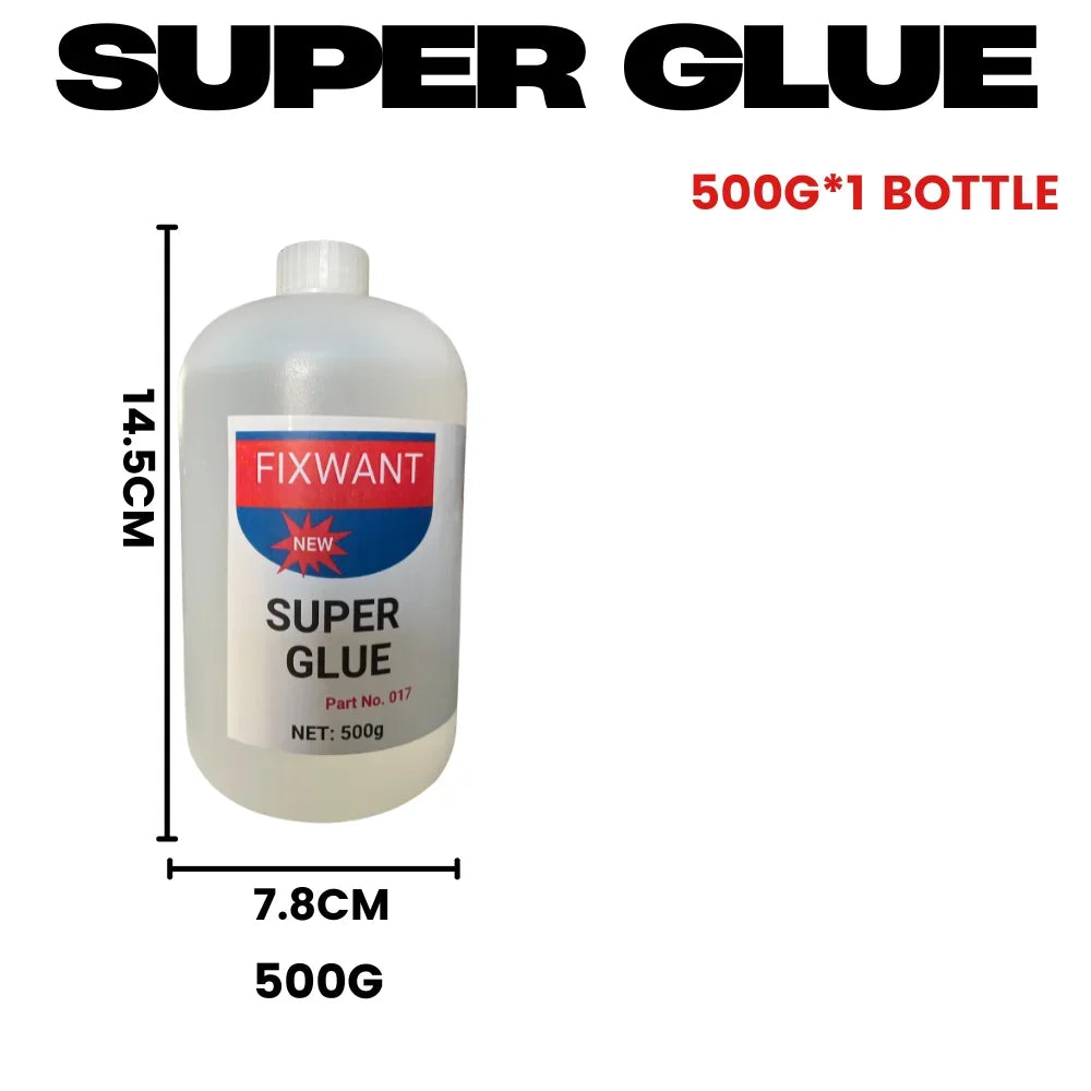 Oily Thick Cyanoacrylate Super Glue Metal Plastic Wood Ceramic Repair Quick Dry Long Lasting Ultra Strong Fast Bonding Adhesive