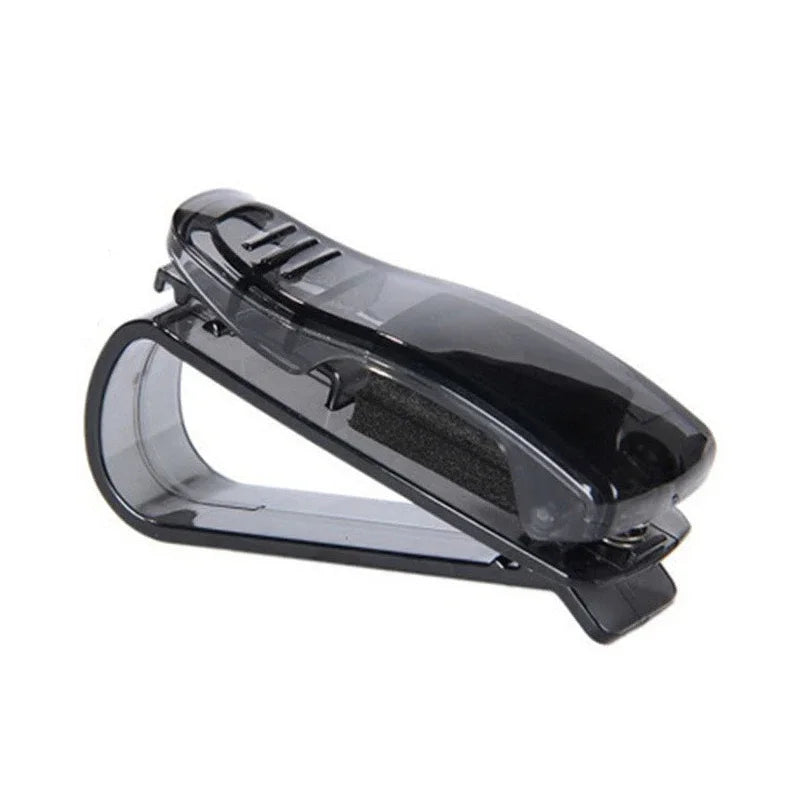 Universal Car Auto Sun Visor Glasses Box Sunglasses Clip Card Ticket Holder Fastener Pen Case Eyeglasses Accessories Interior