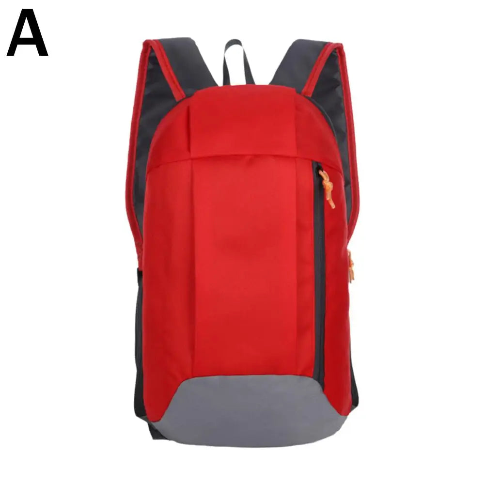 Outdoor Lightweight Small Sports Backpack Gym Bag Outdoor Fitness Riding Shoulder Bag Color Oxford Cloth Backpack Men Kids