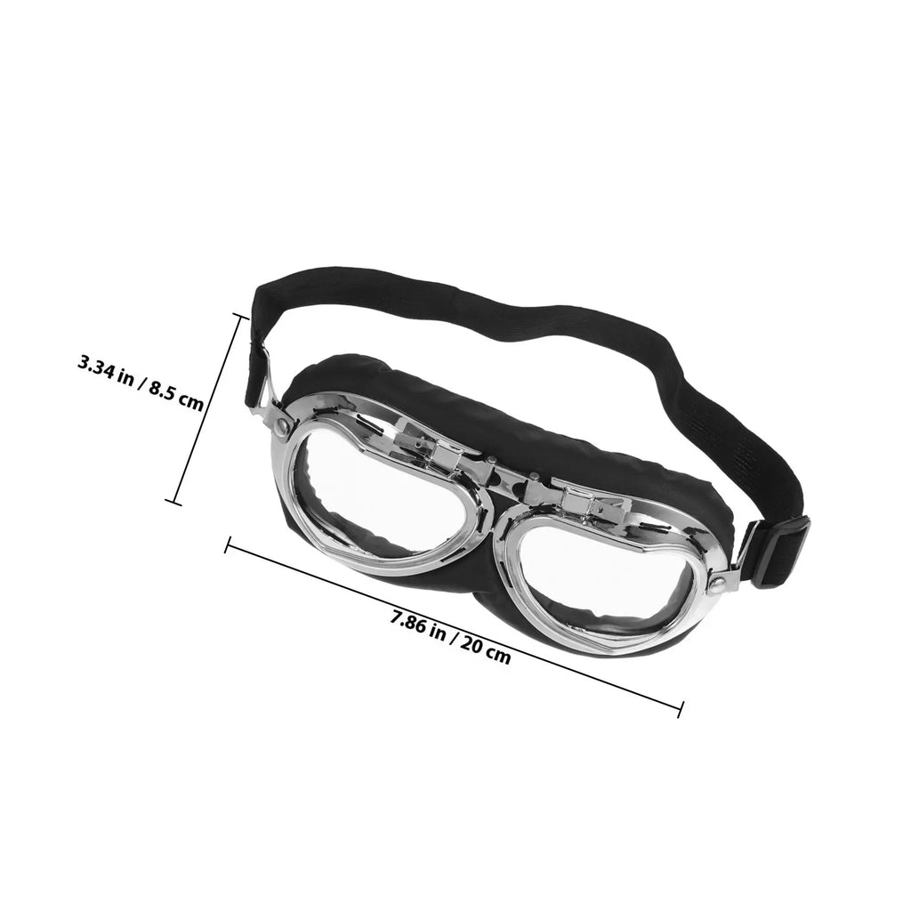 Pet Sunglasses For Dogs Cats Lightweight Durable Party Photo Props, Uv Protective Eye Wear Transparent Pet Glasses