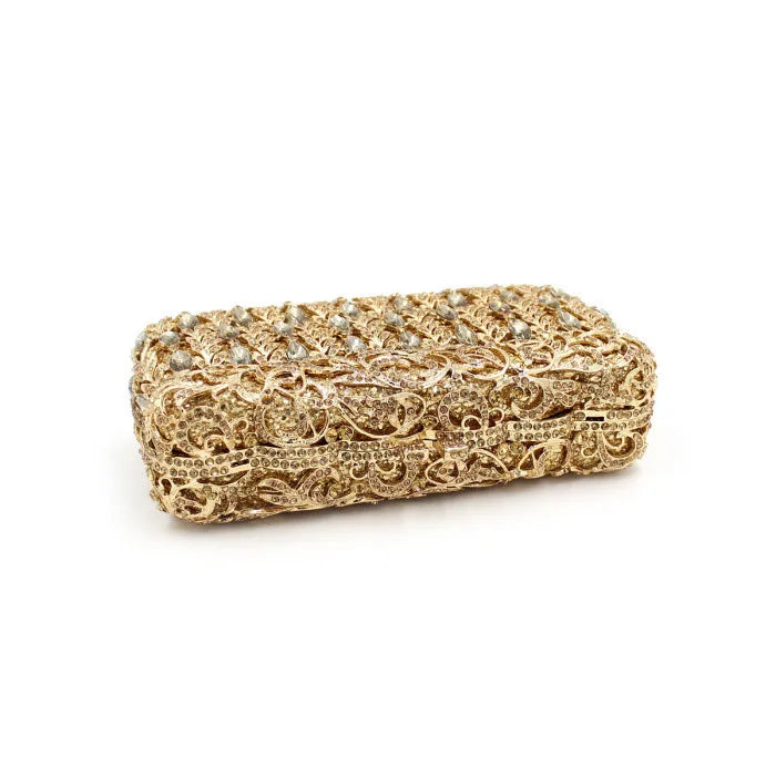Student Graduation Party Prom Day Clutches Minaudiere Women Luxury Handbag Wedding Gold Purses Bridesmaids Hasp Wallets
