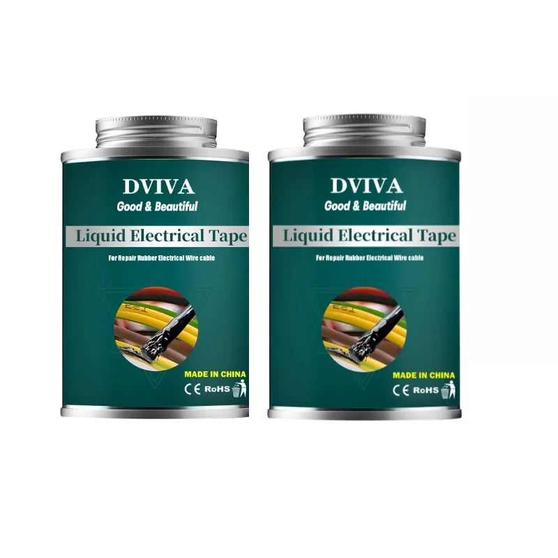 50/100/150/300ml Liquid Electrical Tape Waterproof Insulating Tape Repair Rubber Fixed Electrical Wire Cable Metal Welding Glue