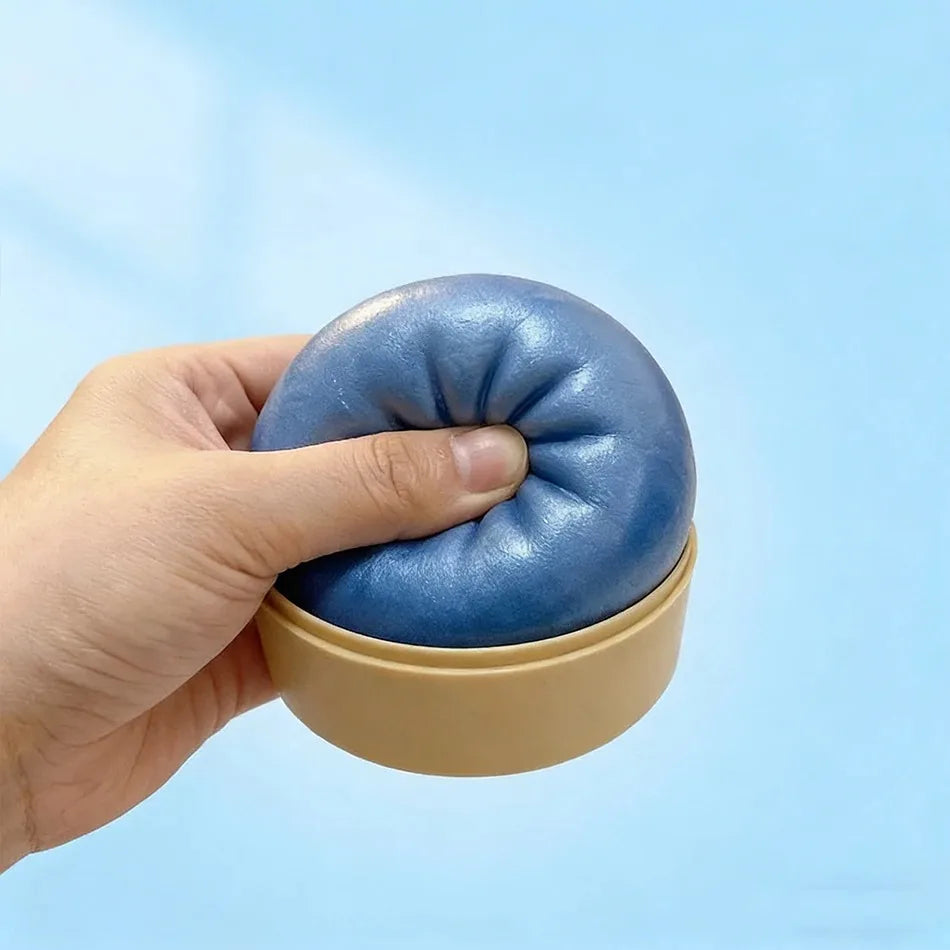 Juguete antiestrés de presión con forma de dumpling, bonito y colorido, de levantamiento lento, para niños y adultos, regalo ant
