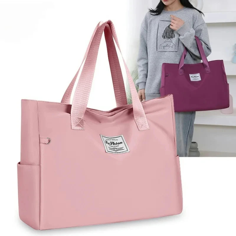 Waterproof Oxford Duffle Bag Large Capacity Women Travel Bags Shoulder Bag Valise Bolsa De Viagem Women's Handbags Shopping Bags