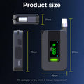 Portable Alcohol Tester Electrochemical Alcohol Detector Professional Breathalyzer LCD Display Drunk Driving Test Alcohol Meter