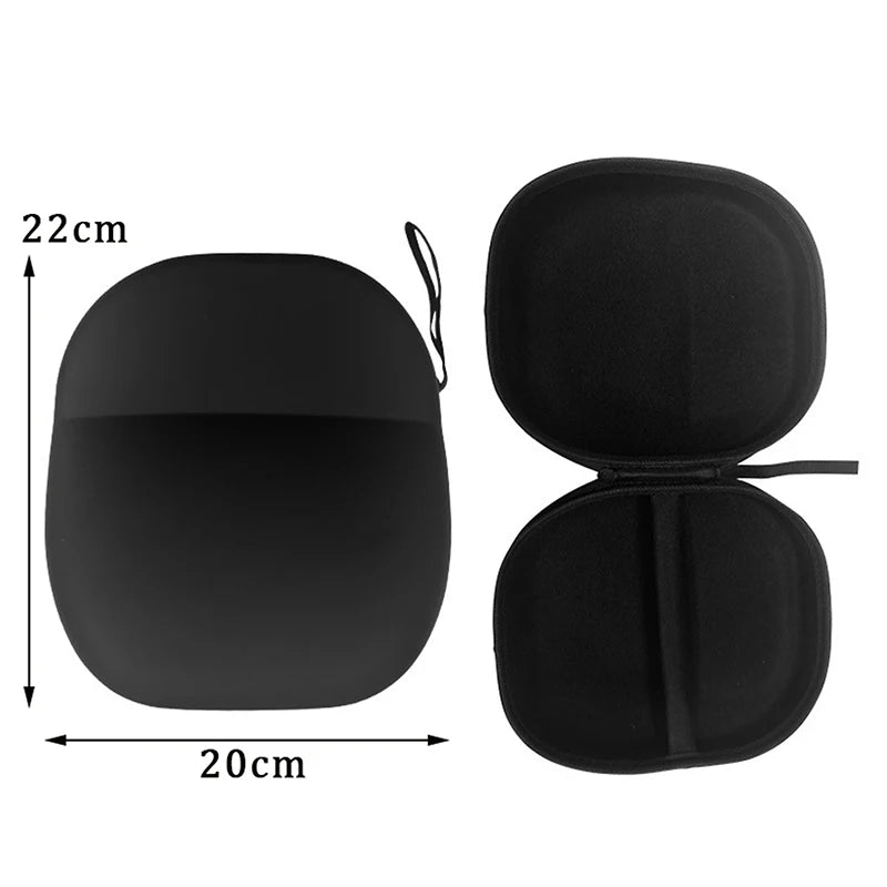 【C】1PC Hard EVA Storage Earphone Carrying Pouch Headphone Case For WH-CH720N WH-1000XM4 MDR-ZX100 Headset Travel Bag