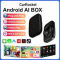 2026 New CarPlay Ai Box Android 15 Box Support YouTube Netflix Wireless Carplay Android Auto Adapter for Wired Carplay