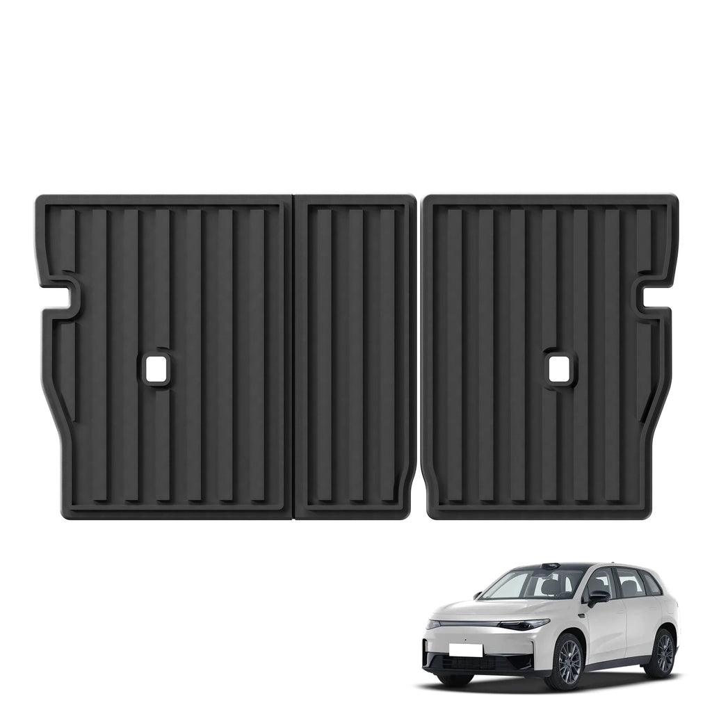 LUCKEASY for Leapmotor C10 2024-2025 Car Floor Mats Cargo Liner Accessories Foot Pad Protective Mat Only Fit Right Rudder