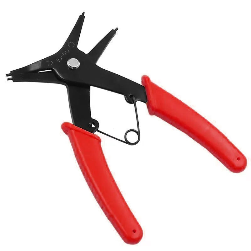 Circlip Pliers 2 in 1 Internal and External Dual Purpose Pliers External Spring Pliers Large Retaining Ring Removal Tool