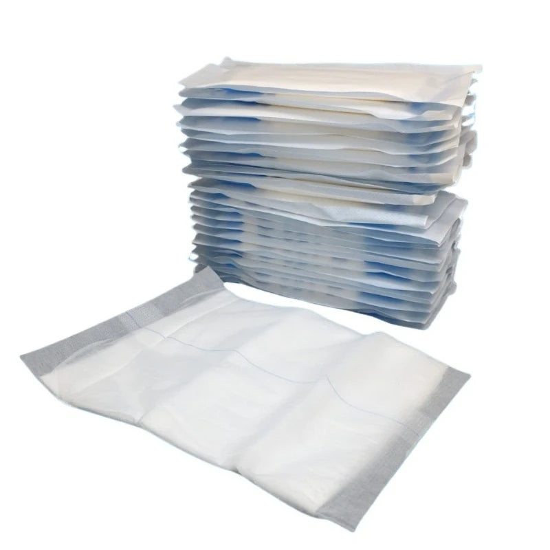 10Pack Non-Woven Sterile Abdominal Pads 12.7x22.86 cm Highly Absorbent Hemostatic First Aid Dressing for Wound Care
