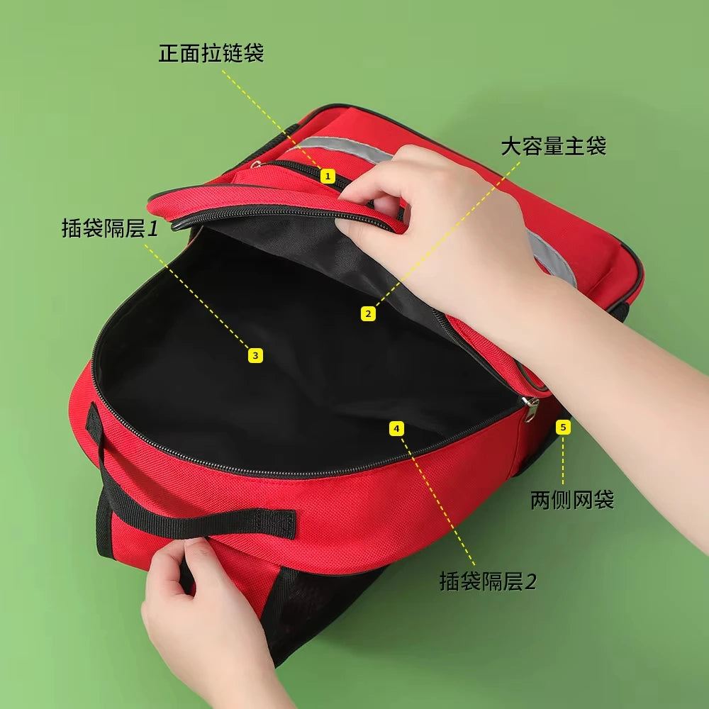 Emergency Rescue Rucksack First Responder Medical Backpack for Outdoor & Home Use