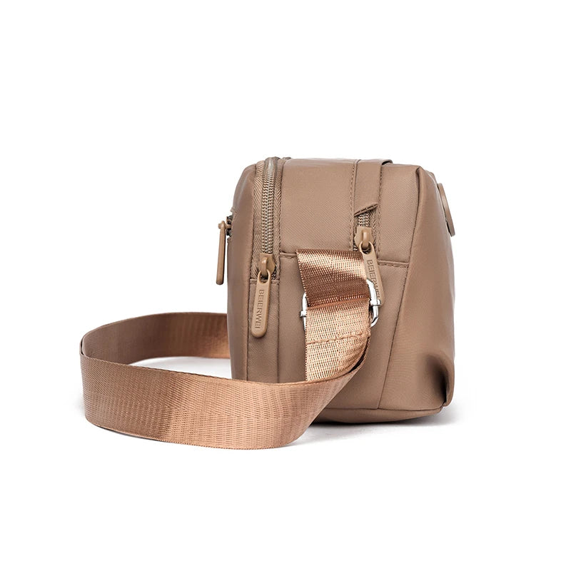 Crossbody Bag for Women Waterproof Nylon Multi Pocket Adjustable Strap Casual Daily Commute Travel Lightweight Outdoor Daily Use