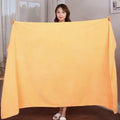 Towel Thickened Microfiber Absorbent High-density Coral Fleece Towel Quick Dry Clean Face Soft Absorbent bath towel