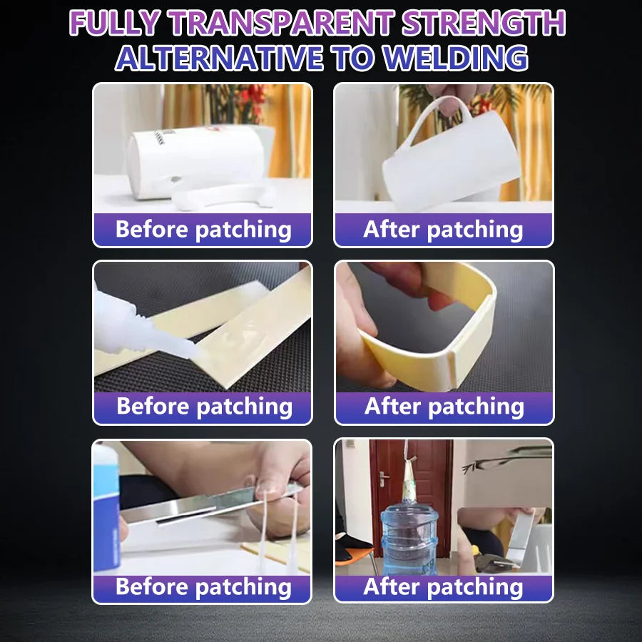BEIYATING 30g 50g 502 Super Glue Instant Dry Strong Clear Waterproof Adhesive Quick Bond for Metal Plastic Wood Ceramic Leather