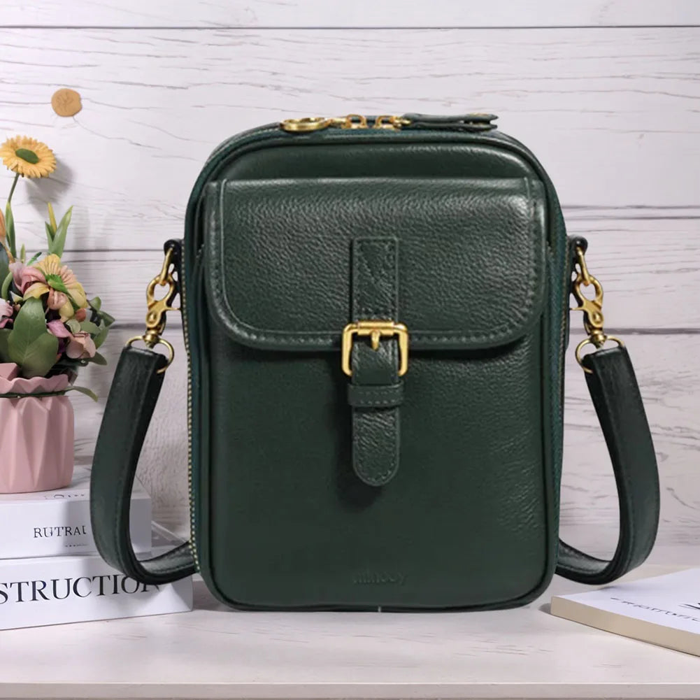 Retro Crossbody Bag Large Capacity Shoulder Bag Fashionable Mini Crossbody Purse Adjustable Removable Strap Wallet Purse