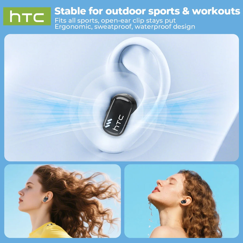 AI Translate Earbud HTC NE16 Face To Face Translation TWS Wireless Bluetooth Earphone With Mic HD Call HIFI Stereo Sport Earbuds