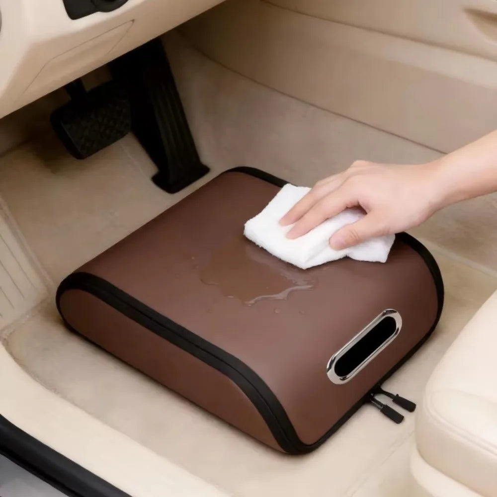 Dust-proof Car Shoe Storage Box Durable Wear-Resistant Vehicle Shoe Storage Box Non-slip Base Polypropylene