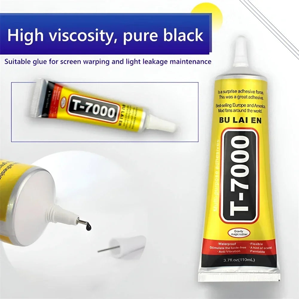 15/50/110ml Adhesive Glue With Precision Applicator Flexible Waterproof Strong Multi Purpose Glue Glass Plastic Jewelry Repair