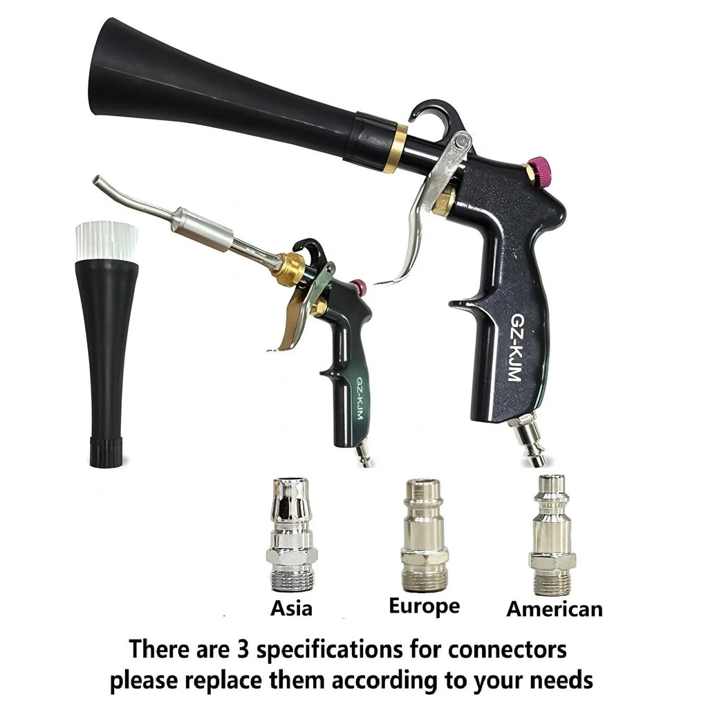 Air Blow Gun Car Interior Cleaning Gun High Pressure Car Detailing Cleaning Tool Quickly Blasts Dirt and Dust from Surface