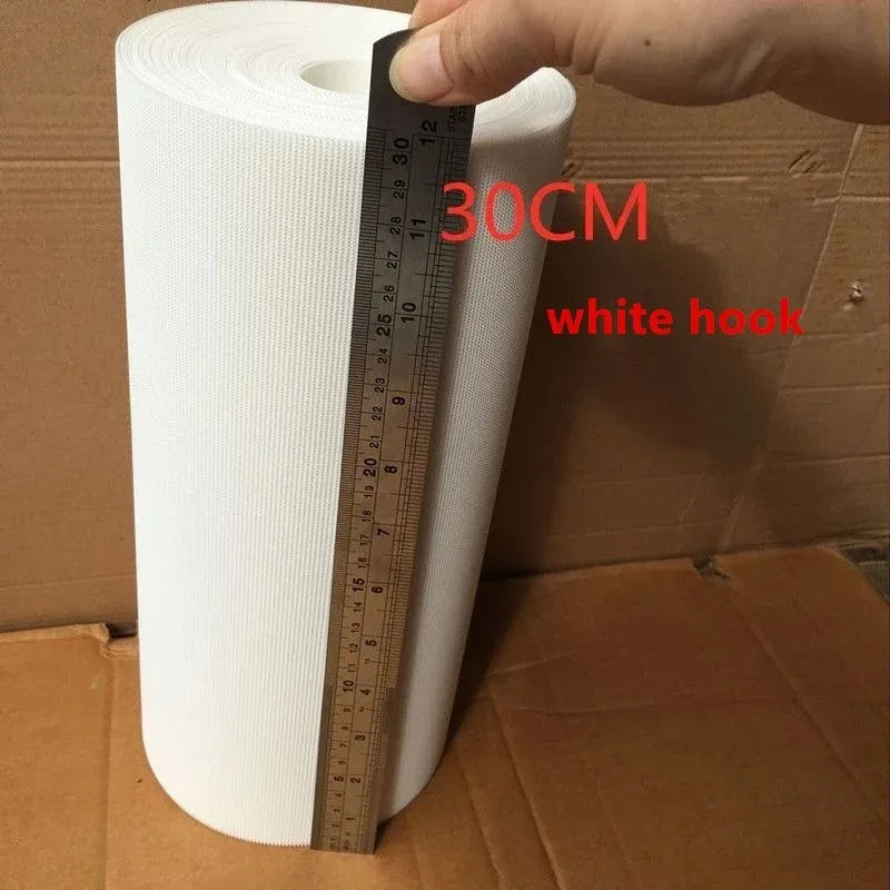 30cm White Black Hook Loop Fastener Tape Sewing DIY Magic Strap Stickers Clothing Shose Bag Sewing Accessories Self-adhesive