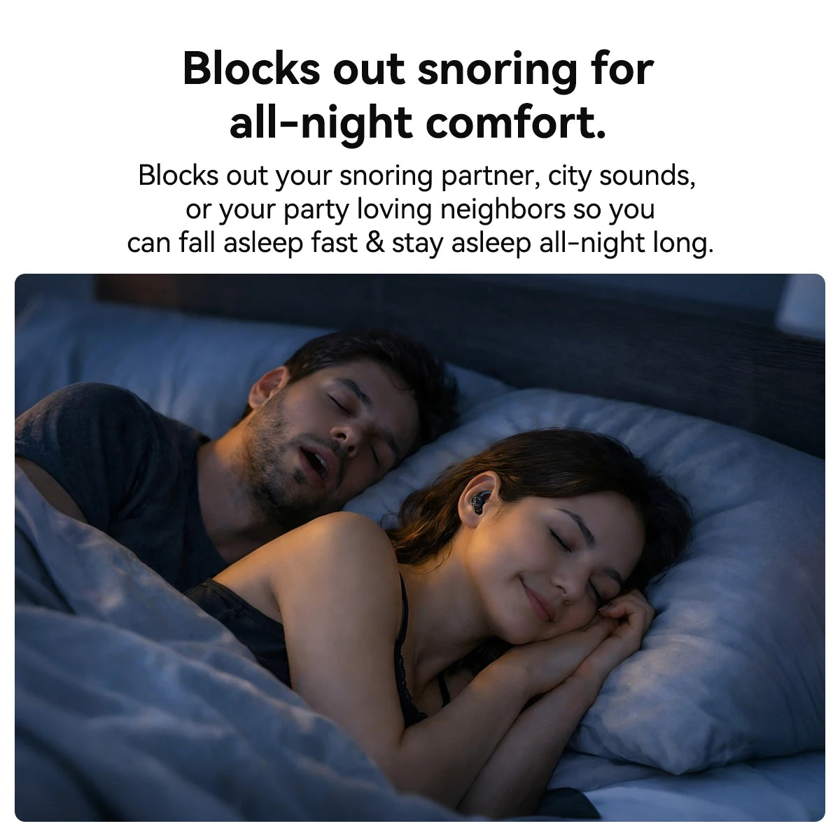 Sleeping Noise Reduction Earbuds HTC Original NE76 AI Translation Wireless Bluetooth Earphones HIFI Music Stereo Sound Headphone