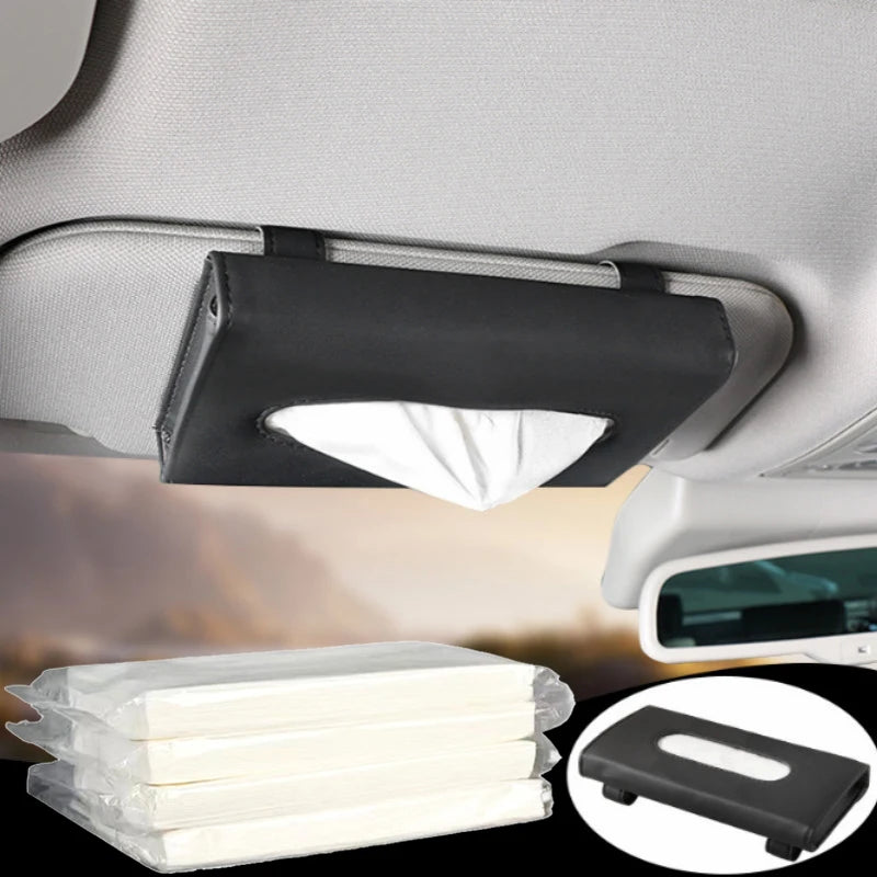 Hot 5 Pack Car Tissue With 30 Pieces Tissue In Side Per Pack For Car Tissue Box Paper Refill For Vehicle Home Bathroom Usage