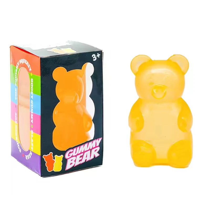 hot NeeDoh Dippin Dazzler Egg Donut prank stress relief toy soft glue vinyl squeeze toy Slow Rebound Pinch Ornament Relaxation
