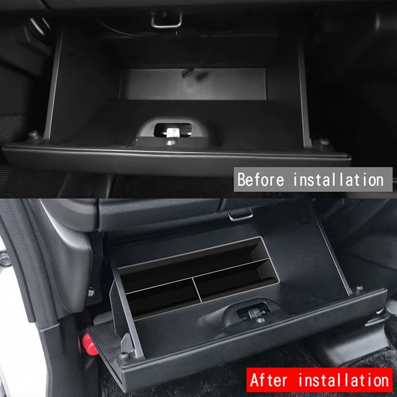 Z0C-hCar Passenger Glove Box Storage Box for Suzuki SPACIA 2024 SPACIA Custom MK04 Series Organizer