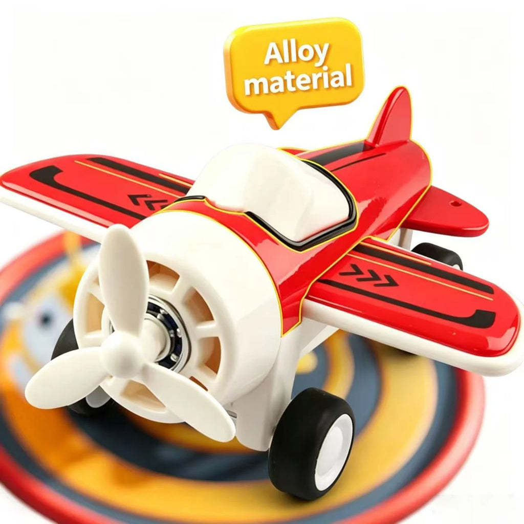 Metal Assembly Toy Plane Car Toy Aircraft Gift Free Shipping Birthday Gift Aviation Vehicle Toy Plane for Kids And Collectors