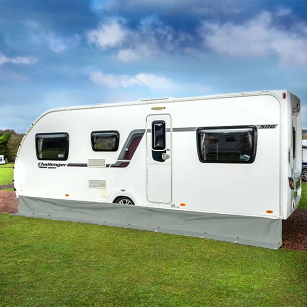 6 Size RV Caravan Awning Draught Skirt Set 7m Length X 50cm Deep Motorhome Draft Campervan Replacement Accessories