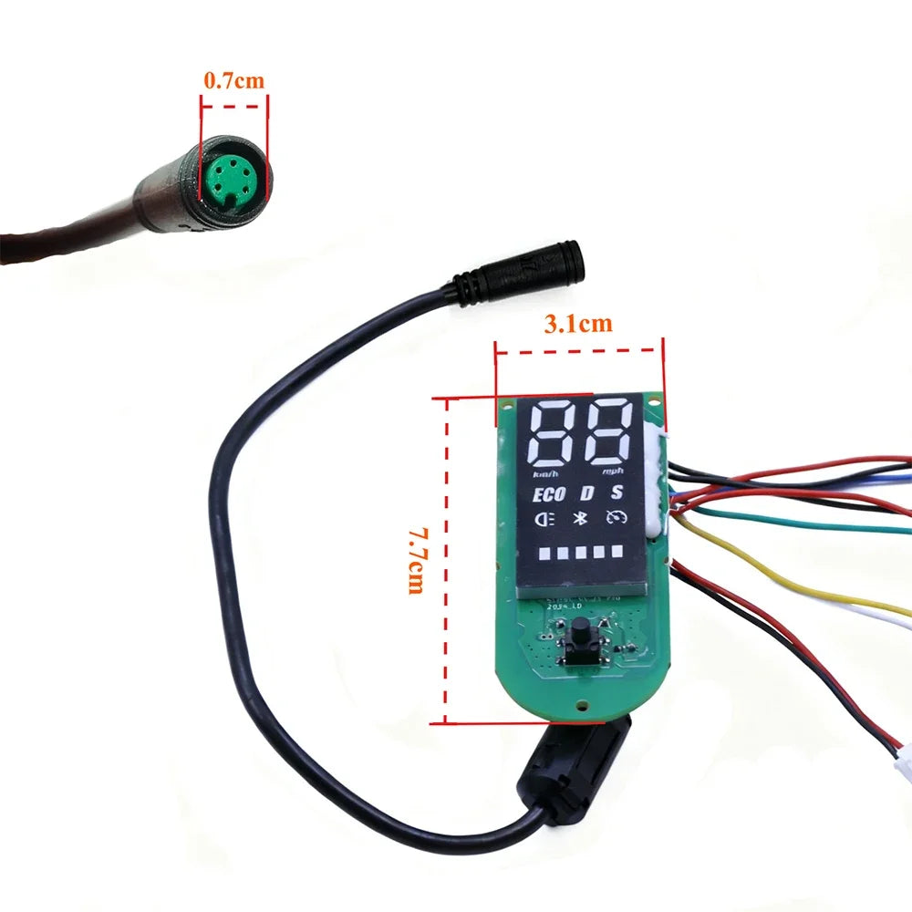 Upgraded 55km/h E-Scooter Controller Kit For Xiaomi 4 Pro2 E-Scooter -Speed Unlock, Motor Self Learning Motherboard Replacement
