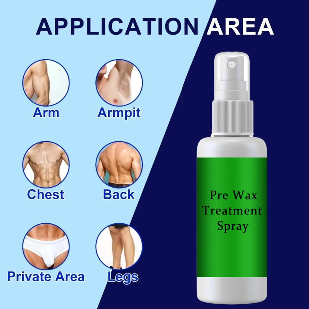 5ML/15ML/30ML/50ML/Hair removal cleaning liquid hot wax Pre Wax Treatment Spray