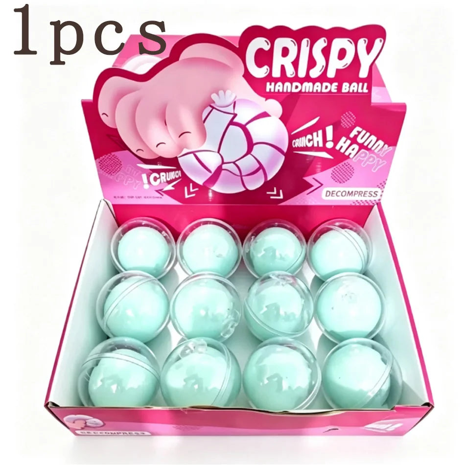 Squishy Stress Balls slow rebound wax skin squeeze toy for Kids Adult Quiet Sensory Fidget Toy Soothing Relieving Stres