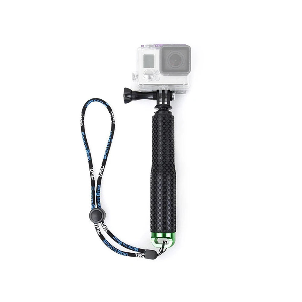 Selfie Stick 19-inch/48cm Short Extension Pole Retractable Portable Grip Compatible with GoPro Hero DJI Osmo Action and more