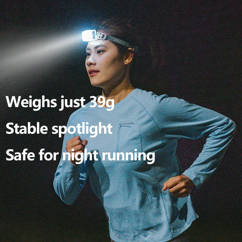 Naturehike Ultra-light waterproof and drop-resistant adjustable headlamp outdoor cycling fishing night running camping headlamp