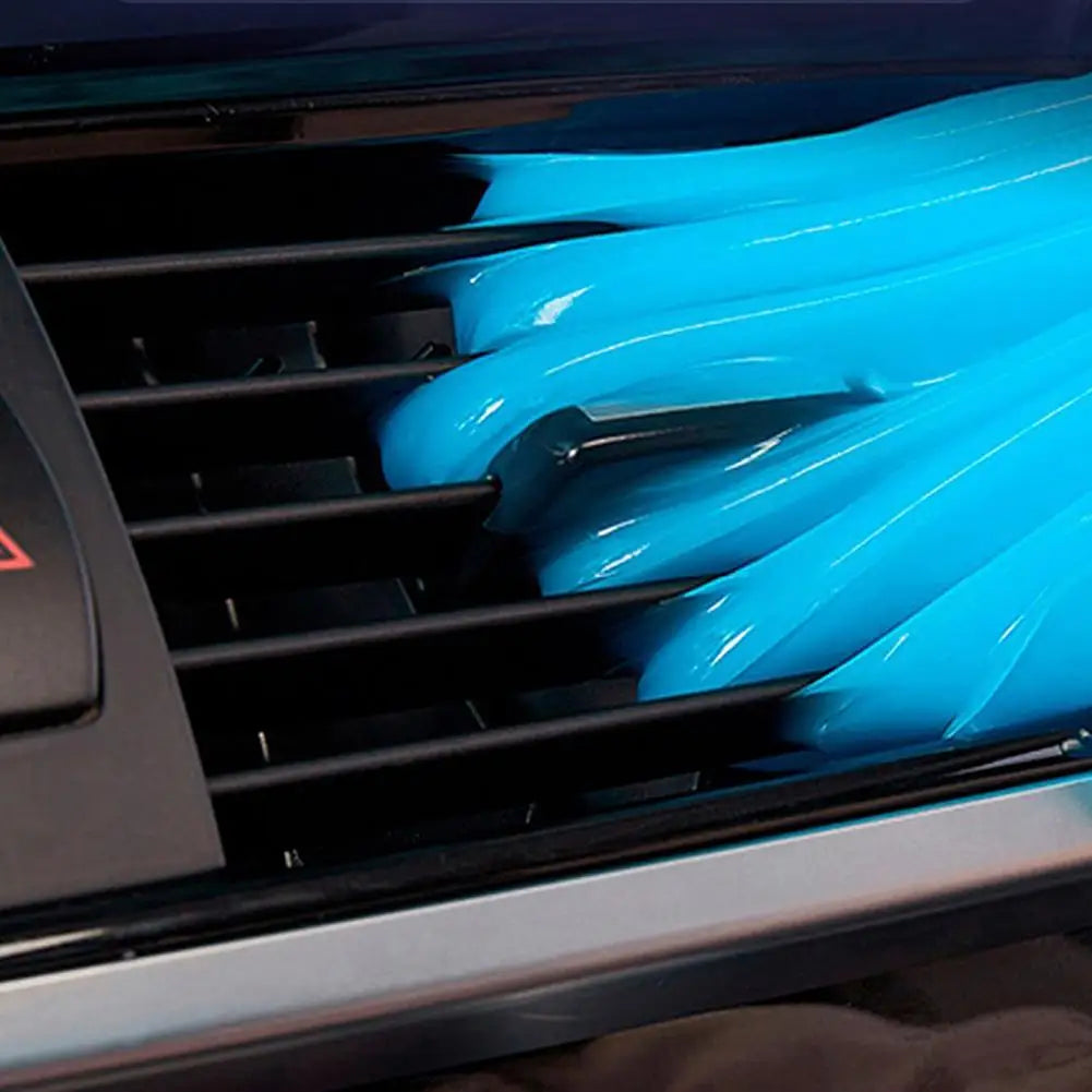 Reusable Car Cleaning Gel Dust Powder Magic Cleaner Gap Dust Deep Cleaning Remover Gel For for Car Air Vents Dashboard Keyboard