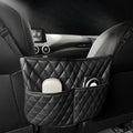 1pc Large Capacity Car Seat Back Organize- Storage Mesh Bag with Hanging Mount, Lightweight Auto Interior Accessory Organizer