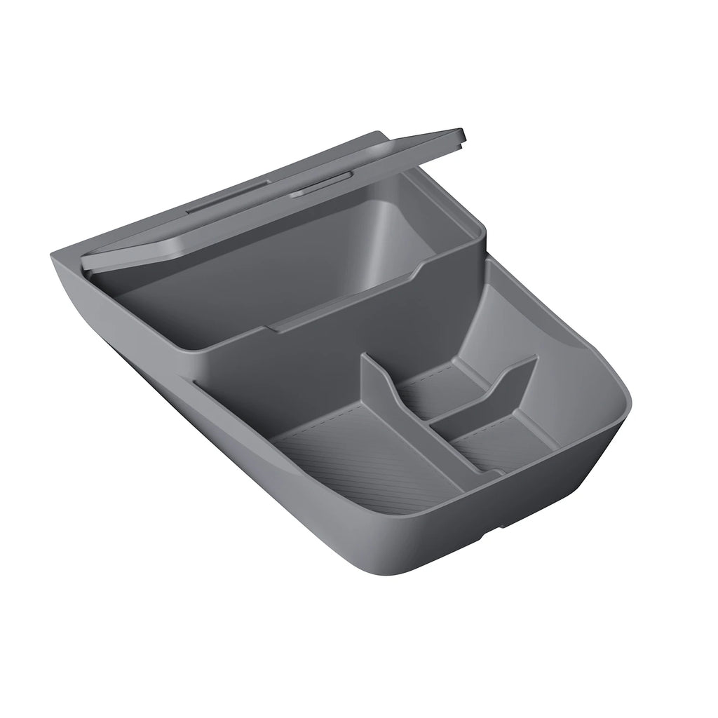 For ZEEKR 7X 2026 The storage box below the center console Double-layer silicone storage box Car interior accessories