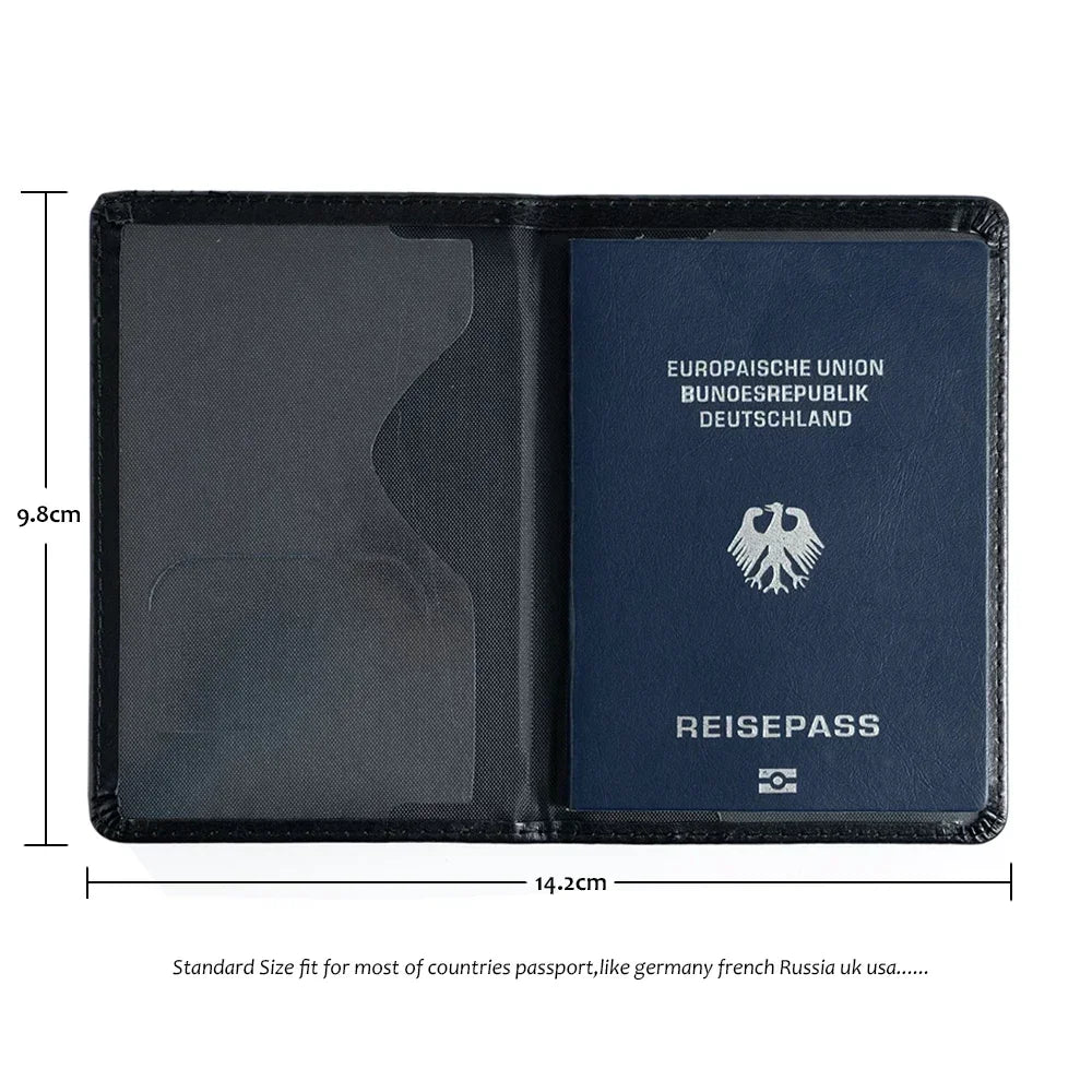 Shire of The Hobbit Passport Cover Travel Accessories Family Gifts Kingdom of Fairy Hobbiton Passport Holder