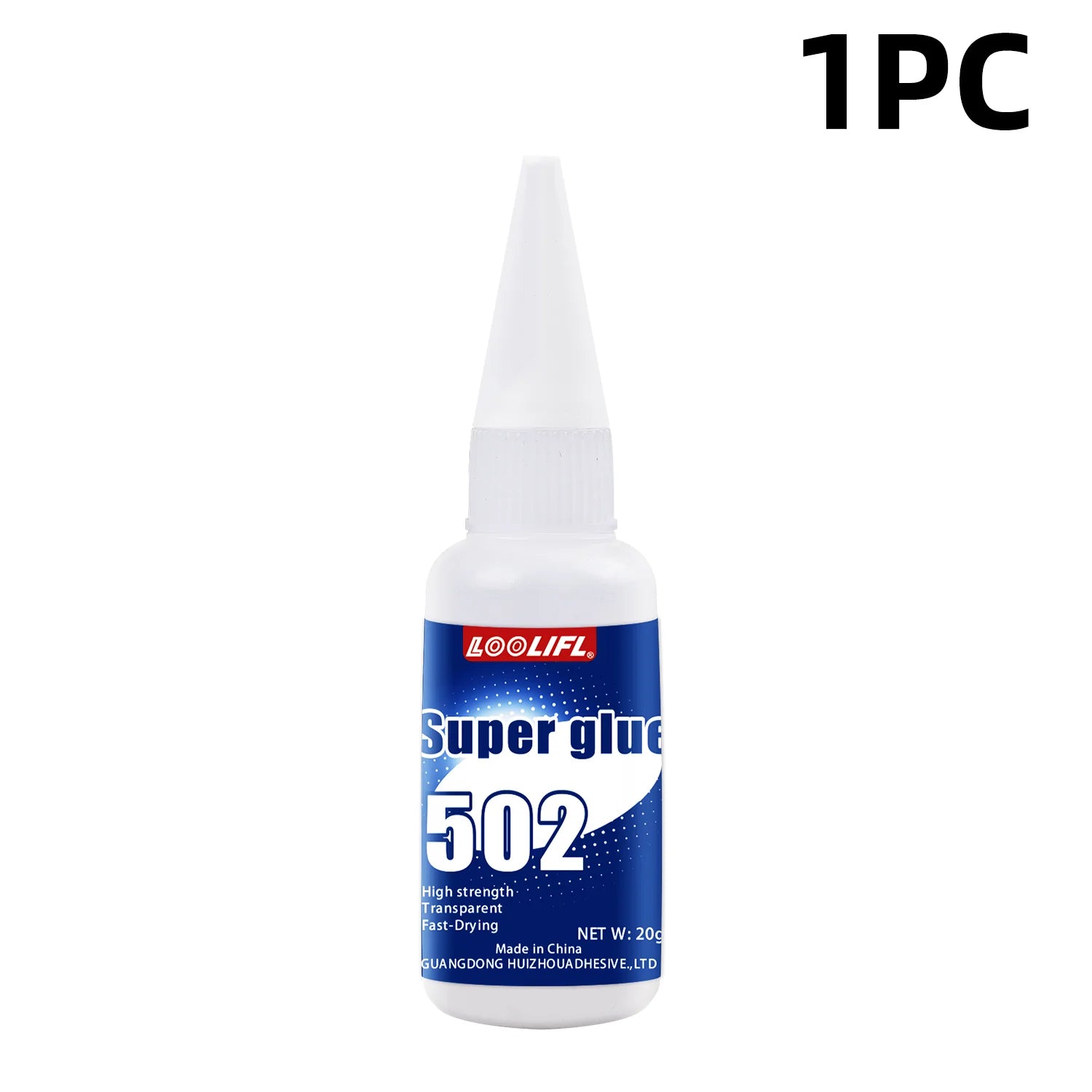 1-5Pcs 502 Instant Strength Adhesive Quick Dry Hydroacrylate Adhesive Leather Rubber Wood Metal Strength Liquid Glue Tool